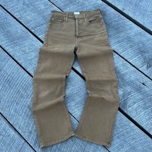 Mother The Tripper Button Front Jeans